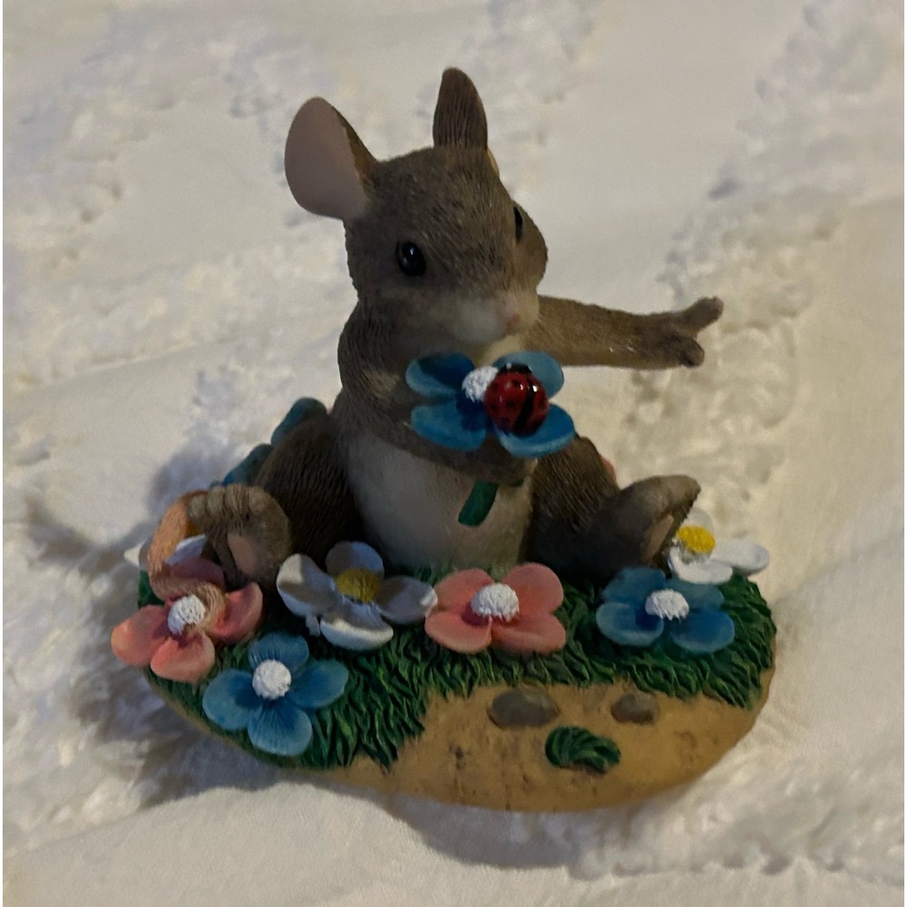 Charming Tails by Fitz and Floyd. “I Picked You To Love” Figurine